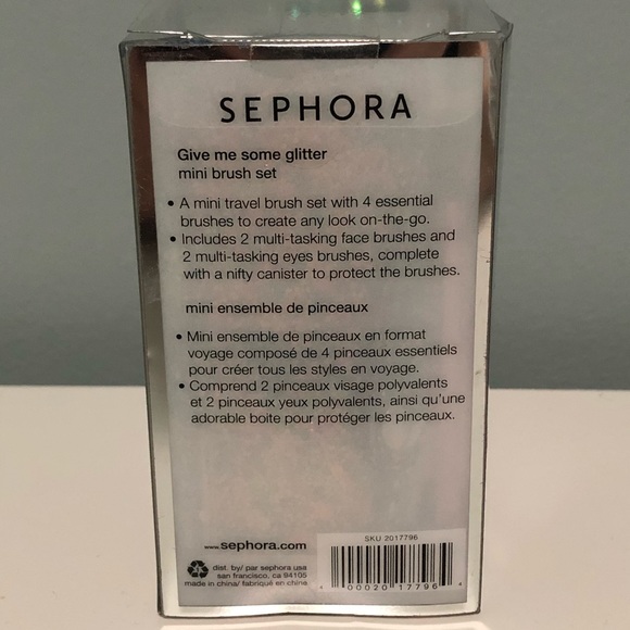 Brand new in box Sephora glitter mini brush set - Picture 3 of 3